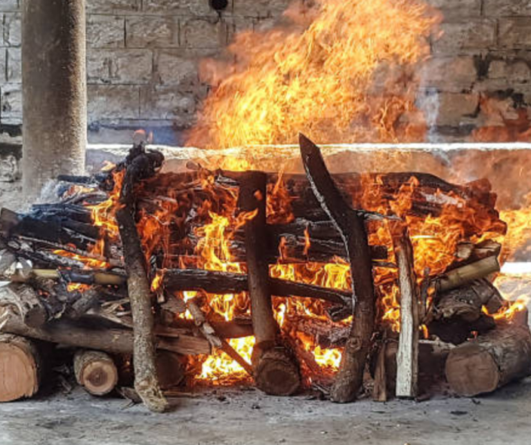 Wooden Crematorium (Traditional)